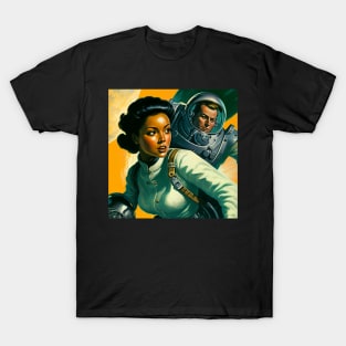 SCI-FI retro SPACE Odyssey T-Shirt